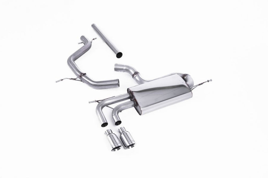Milltek Non-Resonated Cat-Back Exhaust System – Fits VW Golf Mk5 2.0 TDI (2004–2009)