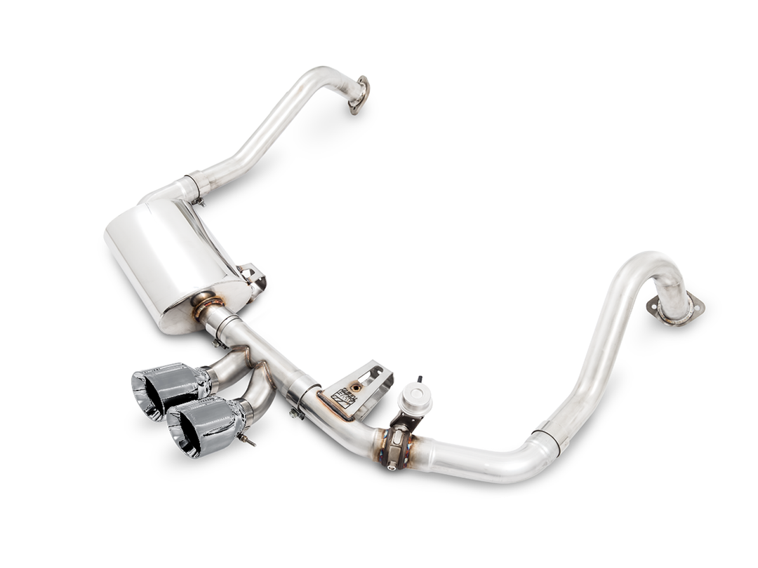 AWE Tuning AWE SwitchPath Exhaust for Porsche 718 Boxster / Cayman (PSE Only) - Chrome Silver Tips