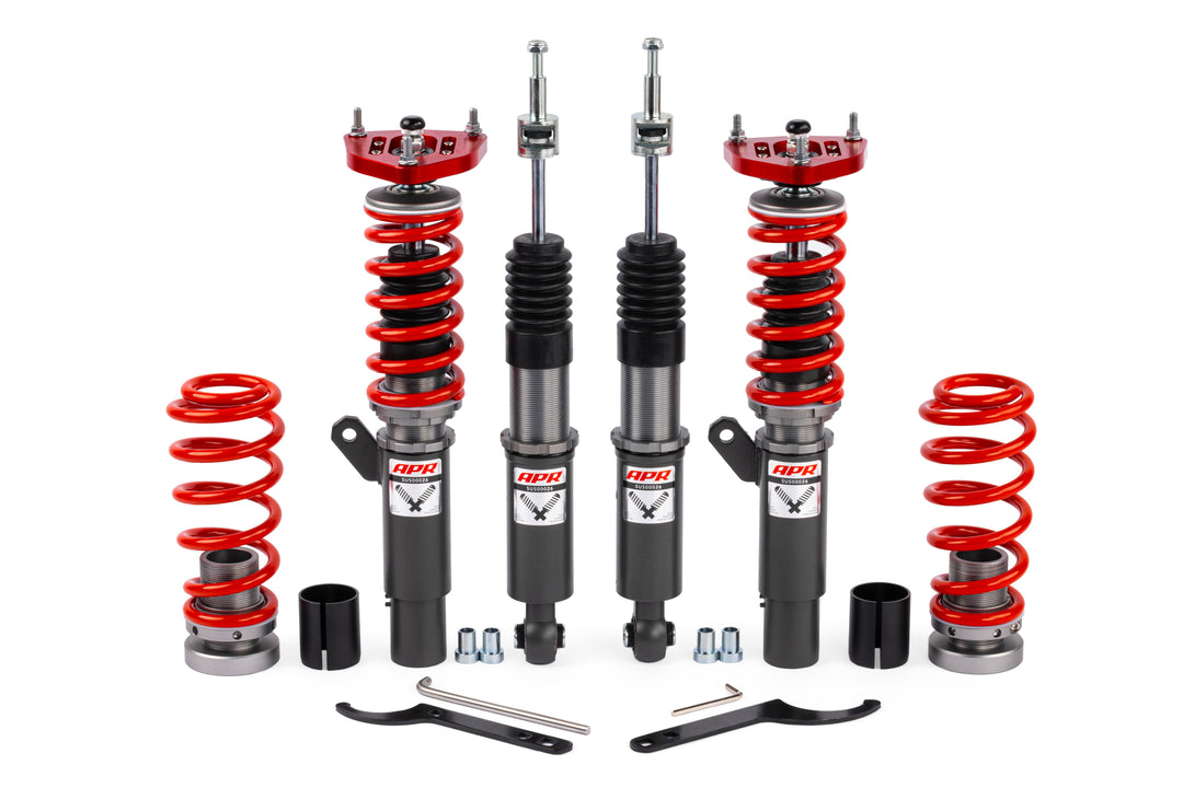 APR 15-24 Audi A3/S3/VW Golf R/GTI/19-24 Audi Q3/VW Jetta (MQB/MQE EVO) Roll-Control Coilover System | SUS00026