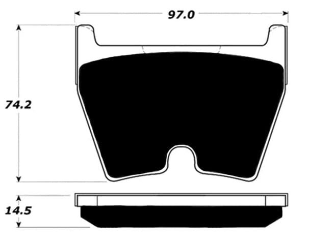 Porterfield R4-S Pads AP1029.2 (Front)