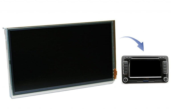 VW RNS510 OEM Sanyo LCD Screen for DIY Repair (New)