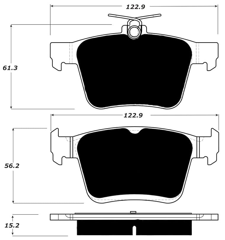 Porterfield R4-S Pads AP1761.1 (Rear)