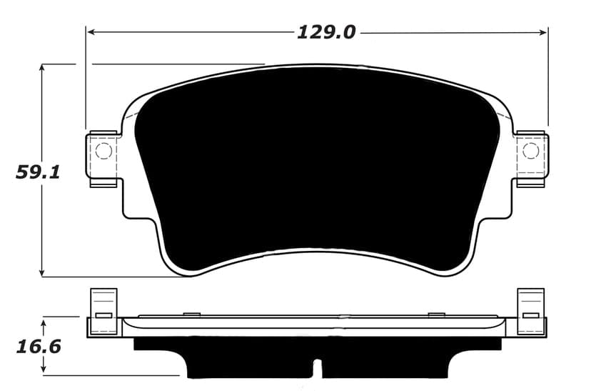 Porterfield R4-S Pads AP1898 (Rear)