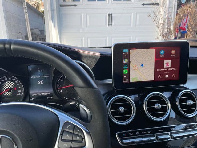 Mercedes-Benz W205 C-Class / GLC (2015-2018) Apple CarPlay & Android Auto Retrofit Kit