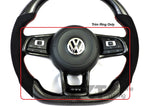 Load image into Gallery viewer, MK7 Carbon Fiber Steering Wheel Trim Ring (MK7 GTI/Golf R/GLI)
