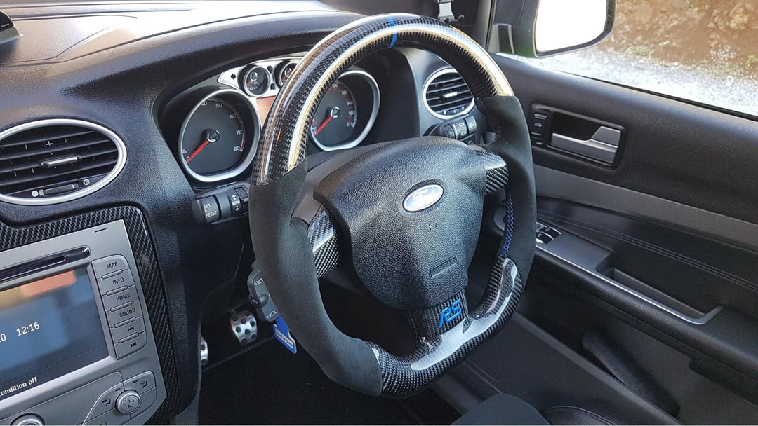 EZT Carbon Edition Custom Steering Wheel (Ford Focus RS MK2)