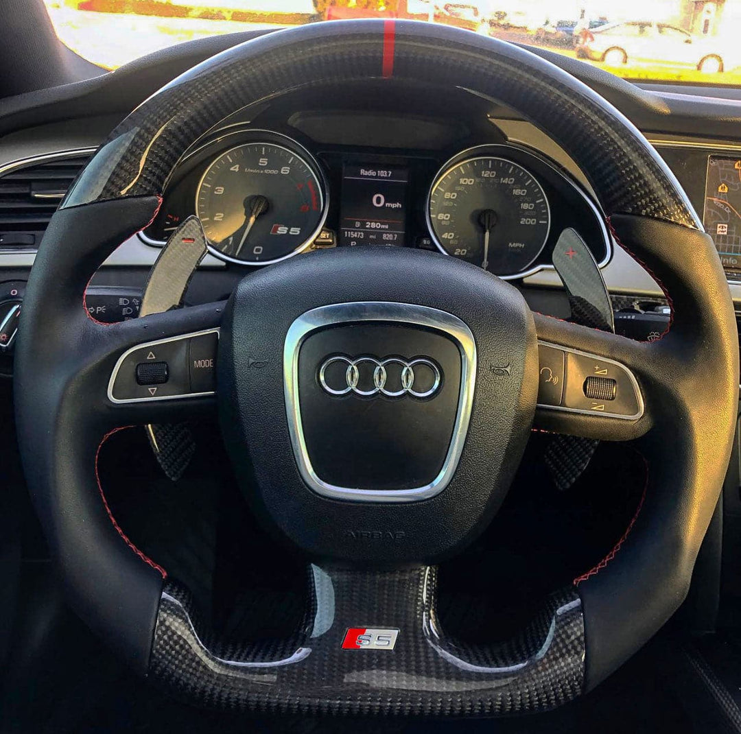 Audi B8 Pre-Facelift S4 S5 A4 A5 Carbon Edition Steering Wheel