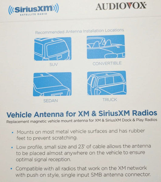 Sirius XM External Antenna - Eurozone Tuning - 5