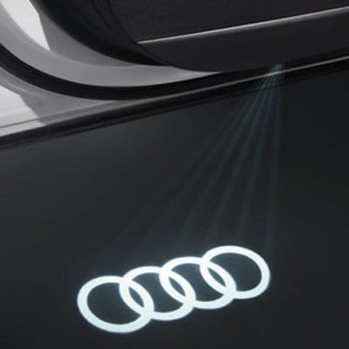OEM Audi Zuhebor Projection LED Door Light Set