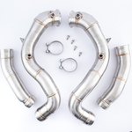 Load image into Gallery viewer, ZAC Motorsport W463A G63 SHF Catless Downpipes
