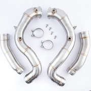 Load image into Gallery viewer, ZAC Motorsport W463A G63 SHF Catless Downpipes