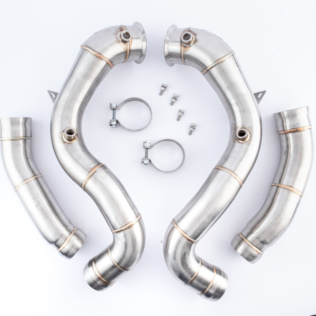 ZAC Motorsport W463A G63 SHF Catless Downpipes