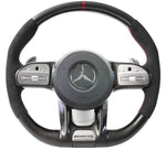 Load image into Gallery viewer, Mercedes Benz AMG 19-22 Facelift C63/E63/GT/CLS Carbon Edition Steering Wheel
