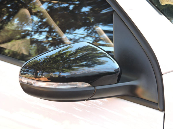 VW MK6 Gloss Black Replacement Mirror Cap Set - Eurozone Tuning - 5