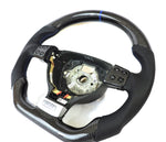 Load image into Gallery viewer, EZT Carbon Fiber-Perforated Steering Wheel (VW MK5)
