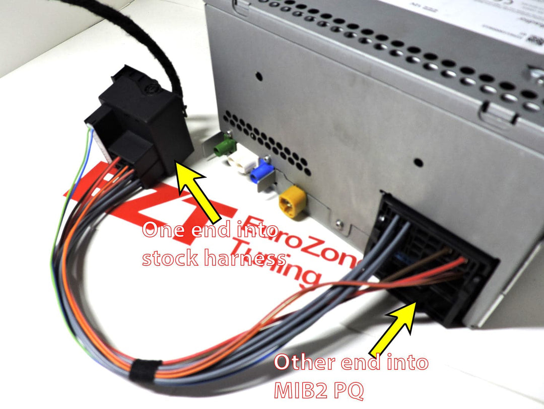 Quadlock Wiring Harness for MIB2 Retrofit