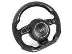 Load image into Gallery viewer, Audi B8.5 S4 S5 RS5 S6 S7 RS7 Carbon Fiber Steering Wheel
