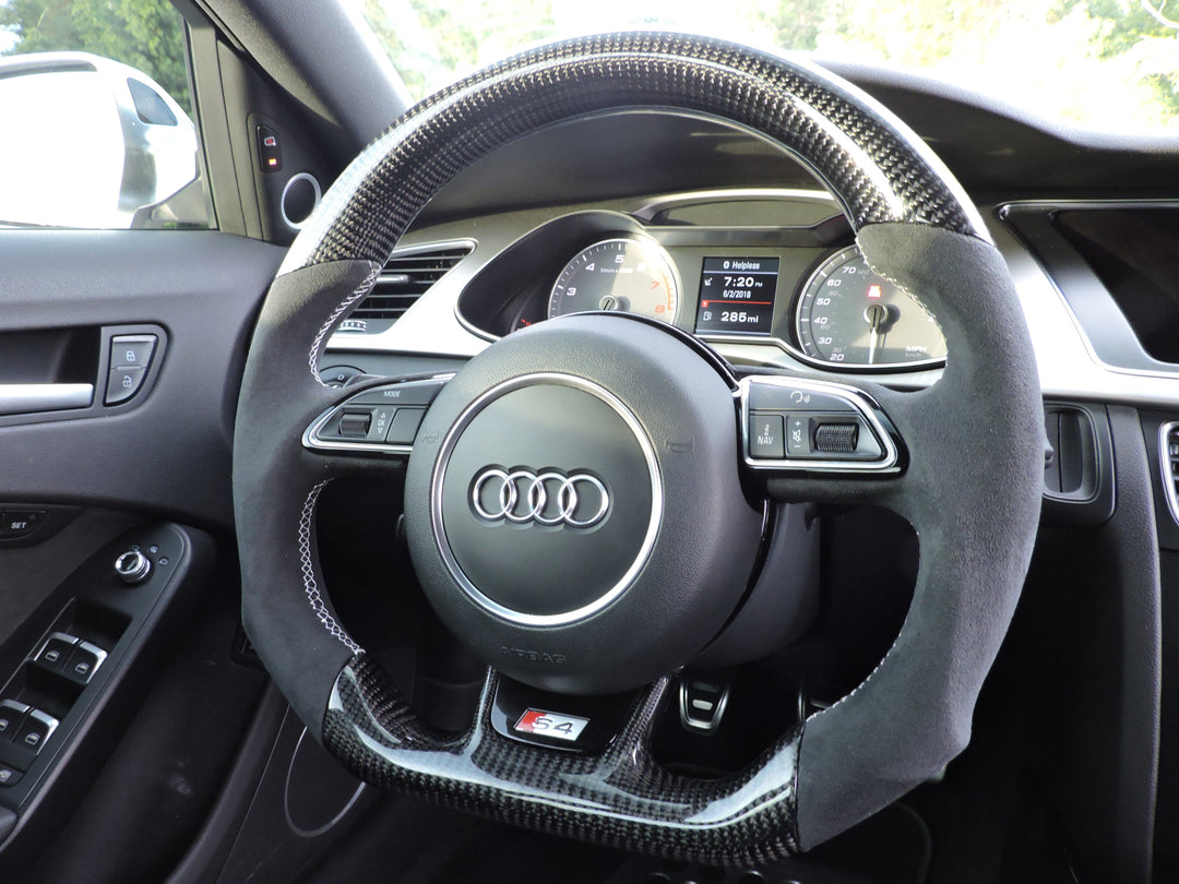 Audi B8.5 S4 S5 RS5 S6 S7 RS7 Carbon Fiber Steering Wheel