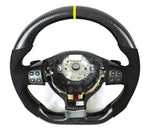 Load image into Gallery viewer, EZT Carbon Fiber-Alcantara Steering Wheel (VW MK5)
