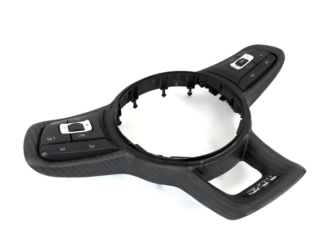 MK7 Carbon Fiber Steering Wheel Trim Ring (MK7 GTI/Golf R/GLI)