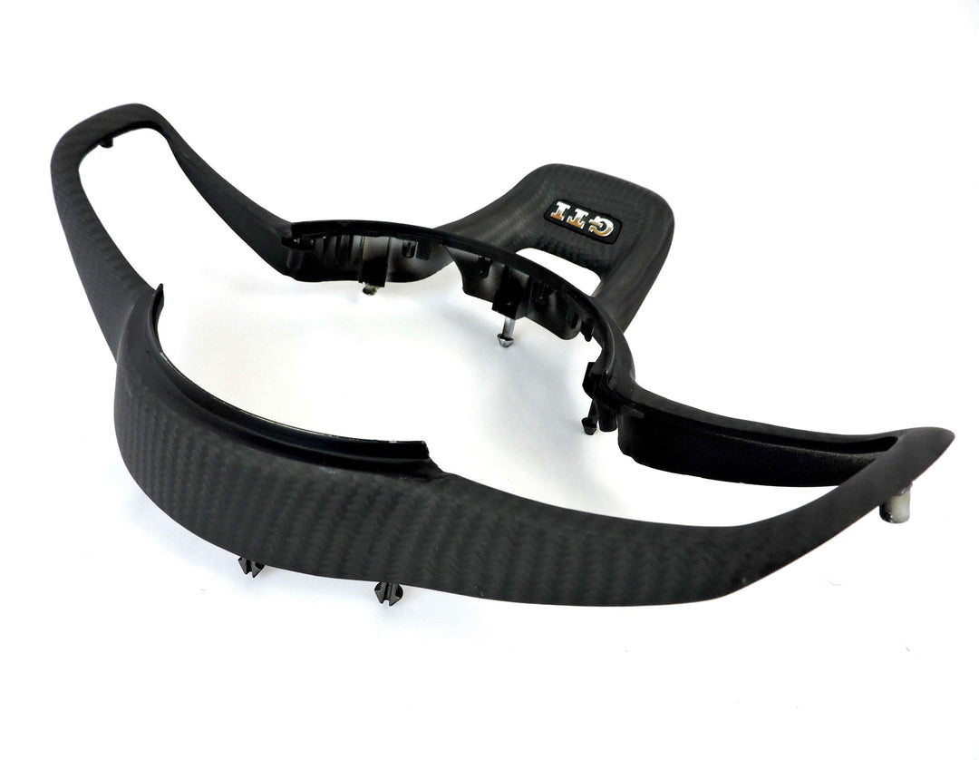 MK7 Carbon Fiber Steering Wheel Trim Ring (MK7 GTI/Golf R/GLI)