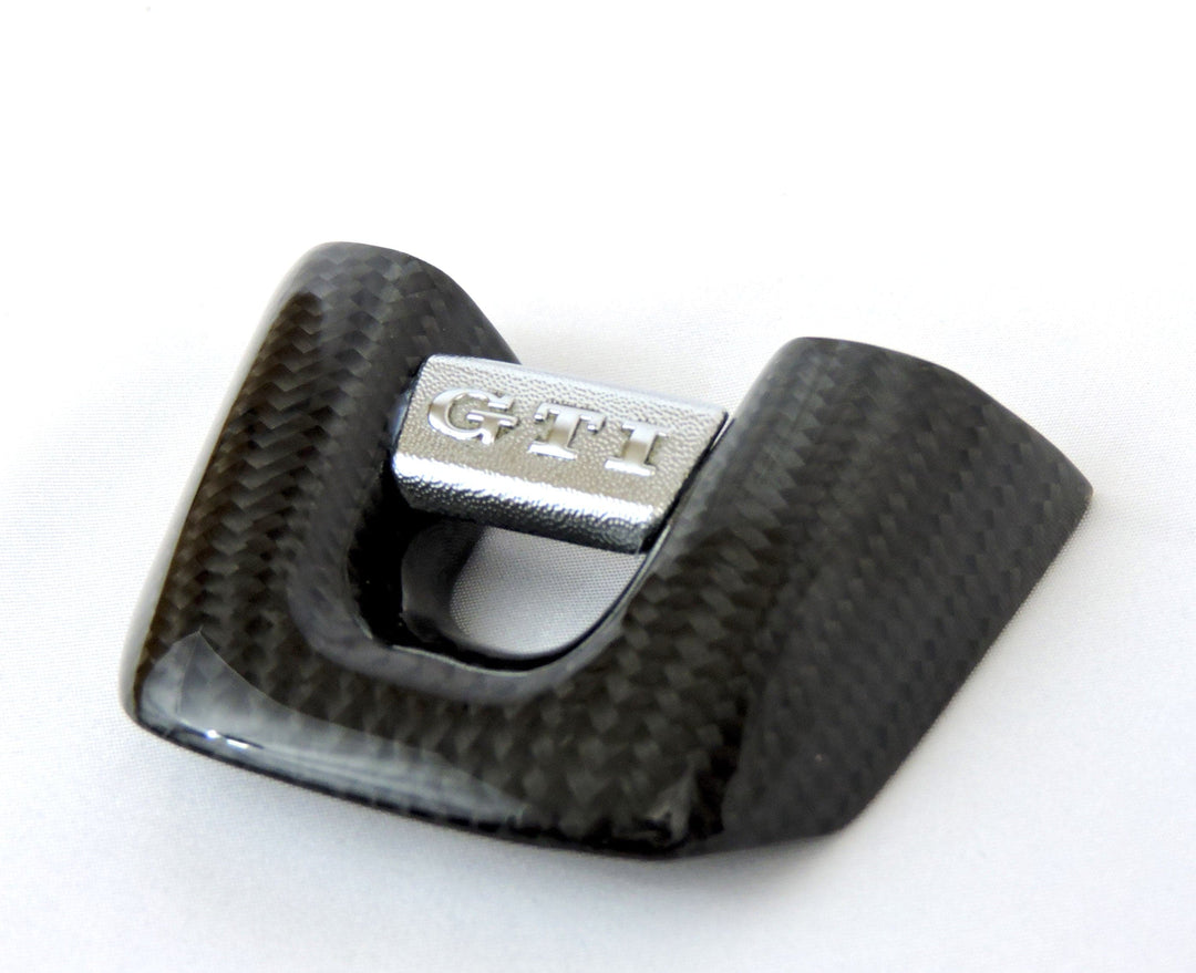 VW MK6 Carbon Fiber Steering Wheel Trim