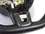 Load image into Gallery viewer, VW MK6 Carbon Fiber Steering Wheel Trim
