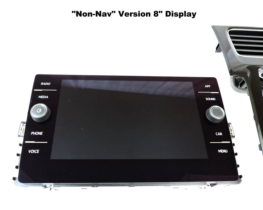 VW MK7 Golf/GTI/Golf R/E-Golf 8" Glass Display Retrofit Kit