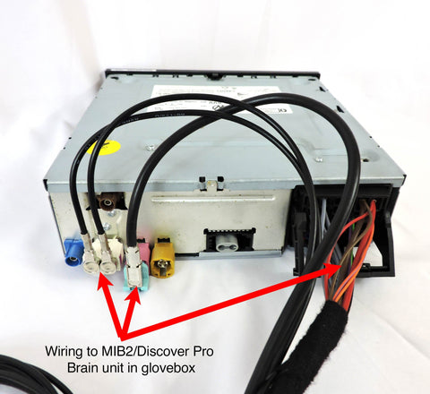 MIB2 Relocation Wiring Harness for MIB2/Discover Pro Retrofit