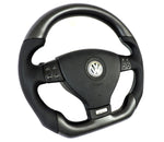 Load image into Gallery viewer, EZT Carbon Fiber-Napa Steering Wheel (VW MK5)
