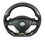 Load image into Gallery viewer, EZT Carbon Fiber-Napa Steering Wheel (VW MK5)
