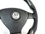 Load image into Gallery viewer, EZT Carbon Fiber-Napa Steering Wheel (VW MK5)
