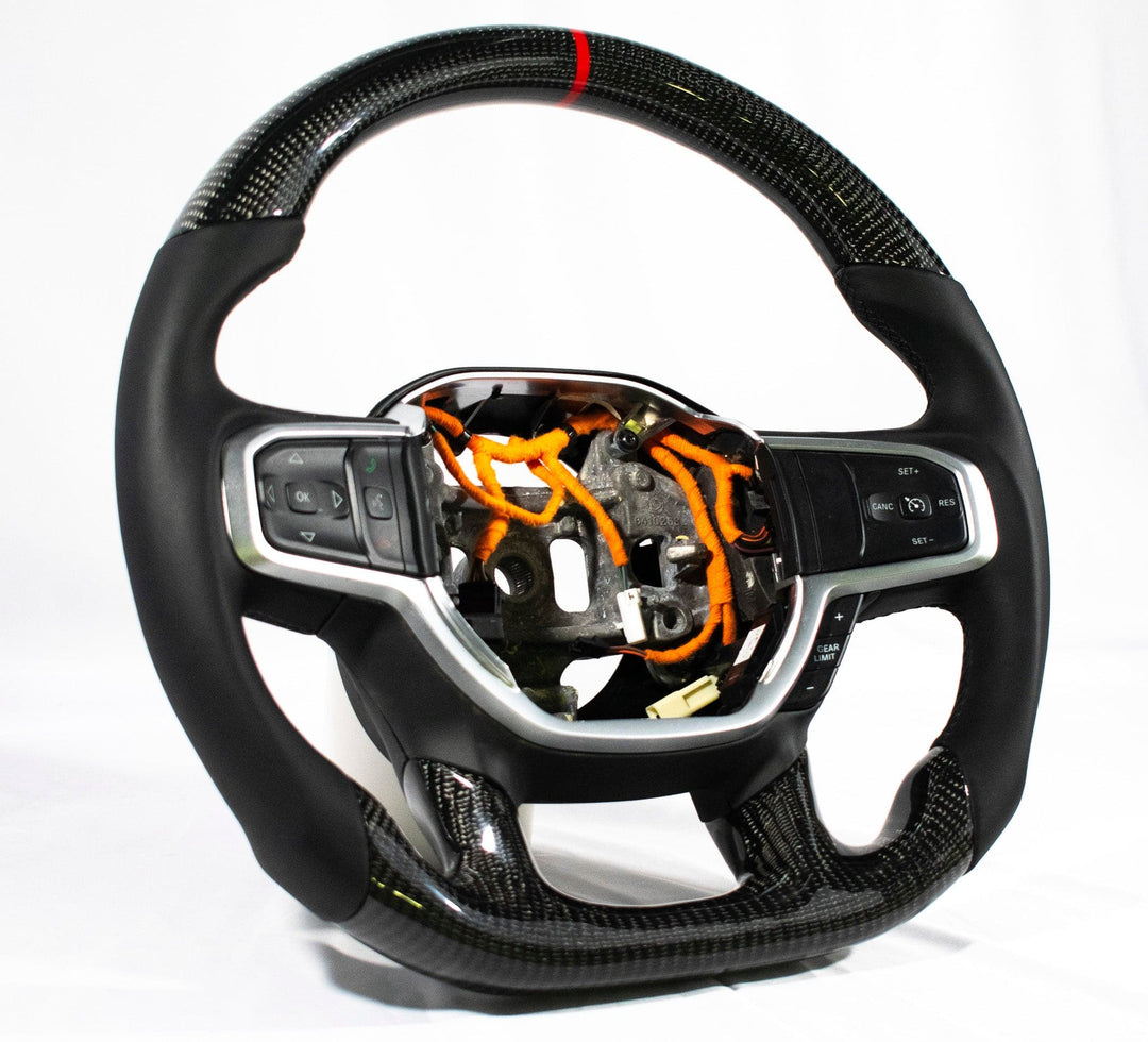 Dodge Ram 2019+ Carbon Edition Steering Wheel