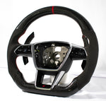 Load image into Gallery viewer, Audi C8 2020+ A6/S6/RS6/A7/S7/RS7 Carbon Edition Steering Wheel
