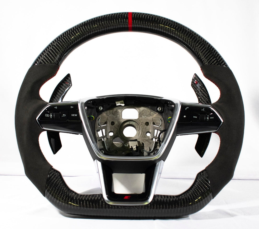 Audi C8 2020+ A6/S6/RS6/A7/S7/RS7 Carbon Edition Steering Wheel