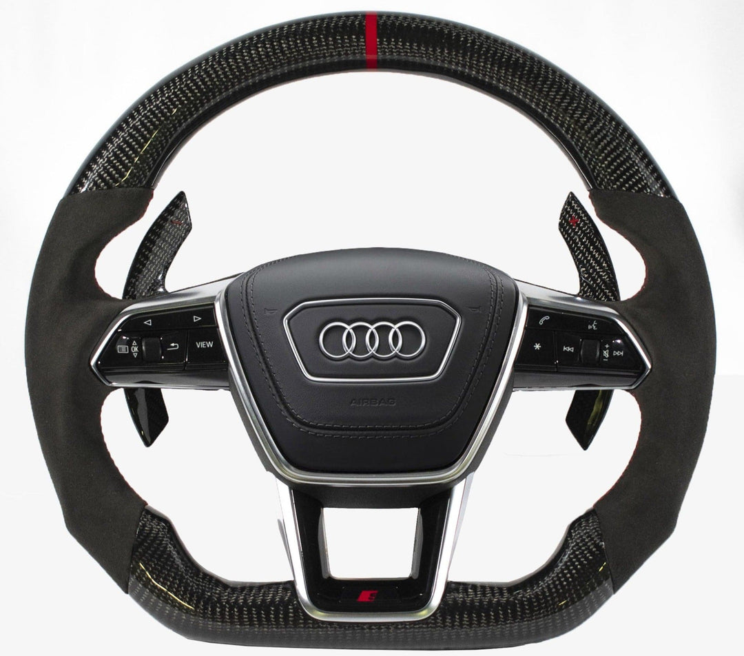 Audi C8 2020+ A6/S6/RS6/A7/S7/RS7 Carbon Edition Steering Wheel