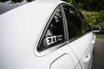 Load image into Gallery viewer, EZT Logo Die Cut Vinyl Decal
