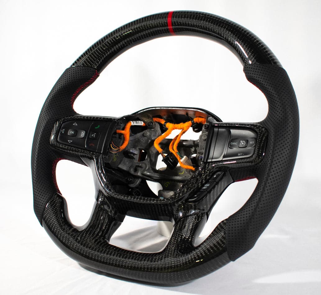 Dodge Ram 2019+ Carbon Edition Steering Wheel