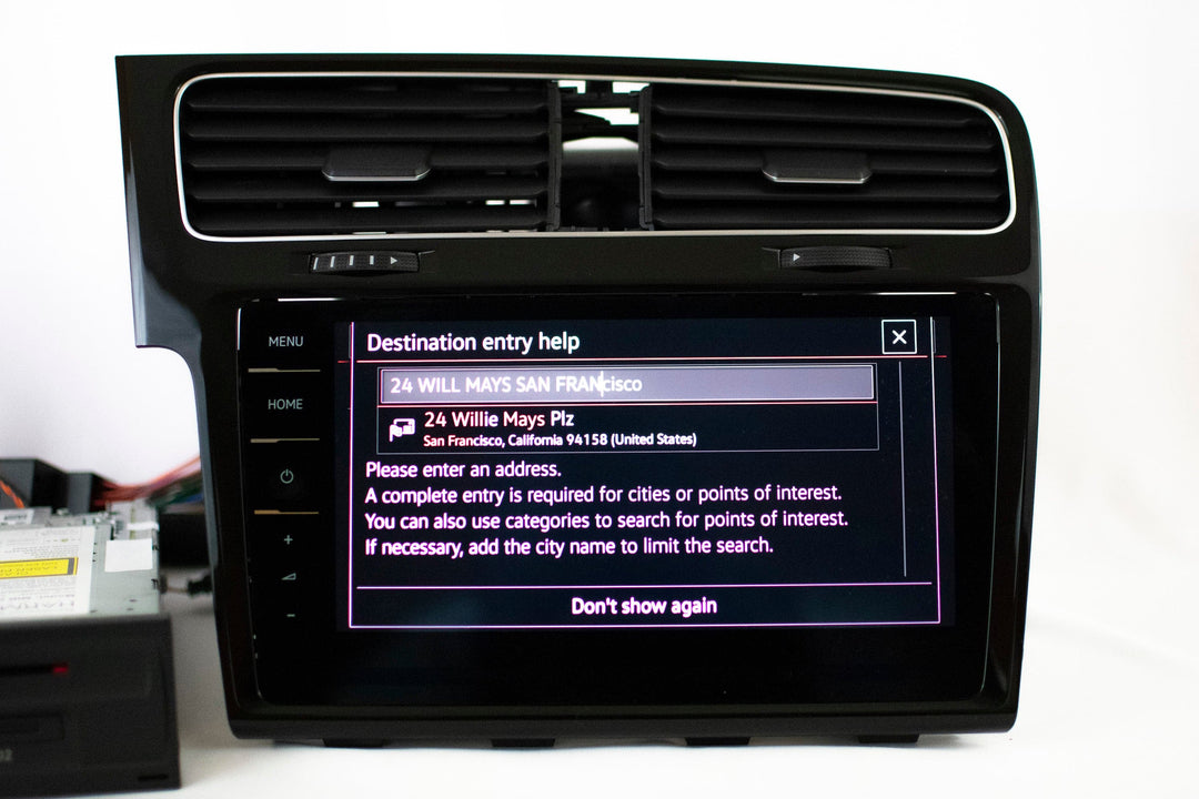 VW MK7/MK7.5 Discover Pro 9.2" Retrofit Kit with Gesture Control (MIB2.5)