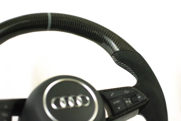Audi MK3 TTRS/TTS MK2 R8 Carbon Edition Steering Wheel