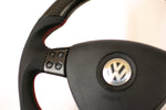 Load image into Gallery viewer, EZT Carbon Fiber-Napa Steering Wheel (VW MK5)
