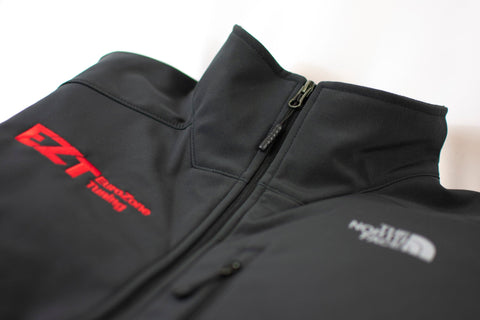 Black EZT North Face Unisex Apex Bionic Soft Shell Jacket- Large
