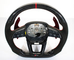 Load image into Gallery viewer, Audi S/RS Q5/Q7 18-20 Carbon Edition Steering Wheel
