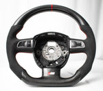 Load image into Gallery viewer, Audi B8 Pre-Facelift S4 S5 A4 A5 Carbon Edition Steering Wheel
