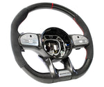 Load image into Gallery viewer, Mercedes Benz AMG 19-22 Facelift C63/E63/GT/CLS Carbon Edition Steering Wheel
