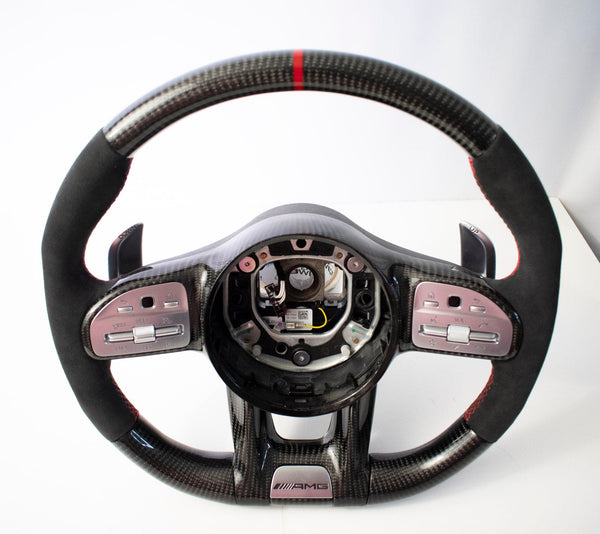 Mercedes Benz AMG 2019+ Facelift C63/E63/GT/CLS Carbon Edition Steering Wheel
