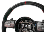 Load image into Gallery viewer, Mercedes Benz AMG 19-22 Facelift C63/E63/GT/CLS Carbon Edition Steering Wheel
