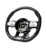 Load image into Gallery viewer, Mercedes Benz AMG 19-22 Facelift C63/E63/GT/CLS Carbon Edition Steering Wheel
