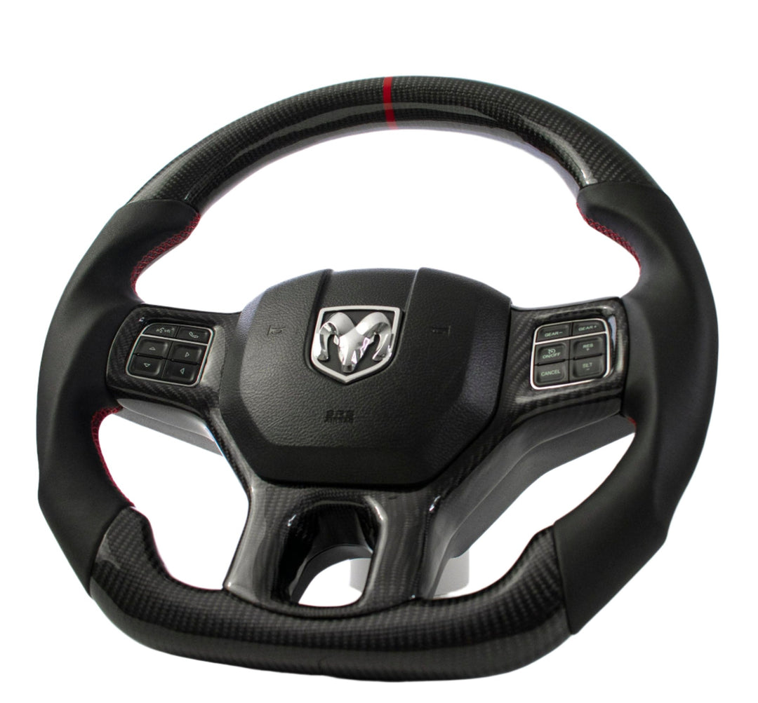 Dodge Ram 2012-2018 Carbon Edition Steering Wheel