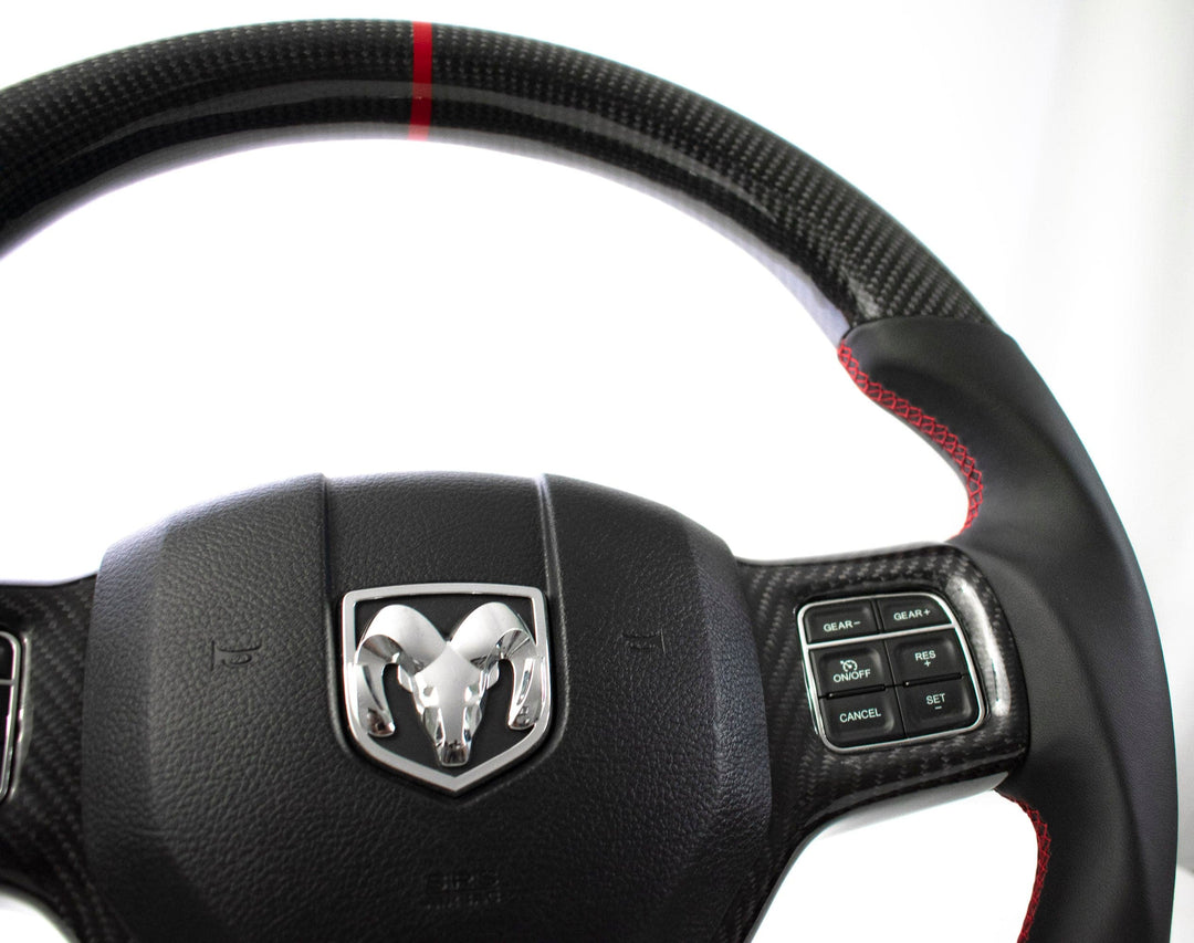 Dodge Ram 2012-2018 Carbon Edition Steering Wheel